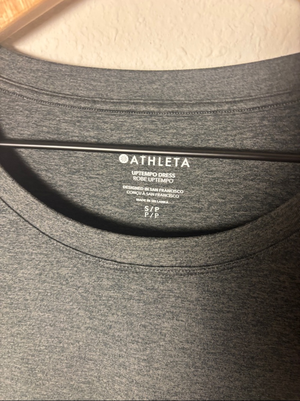 Athleta Uptempo Dress Charcoal Gray S/534798 - Picture 3 of 5